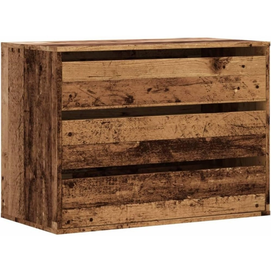 Sideboard mit den Massen 80 x 41 x 58 cm in Naturbraun