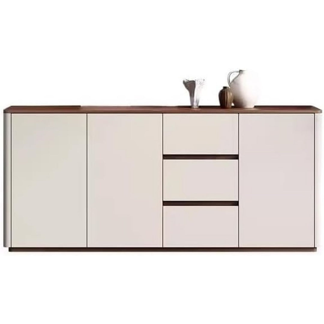 Schubladen praegen das Sideboard in Creme