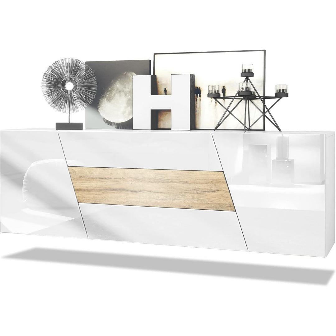 Sideboard mit 2 Tueren und Wandmontage