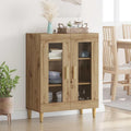 2 Tueren und Glastueren an dem Sideboard