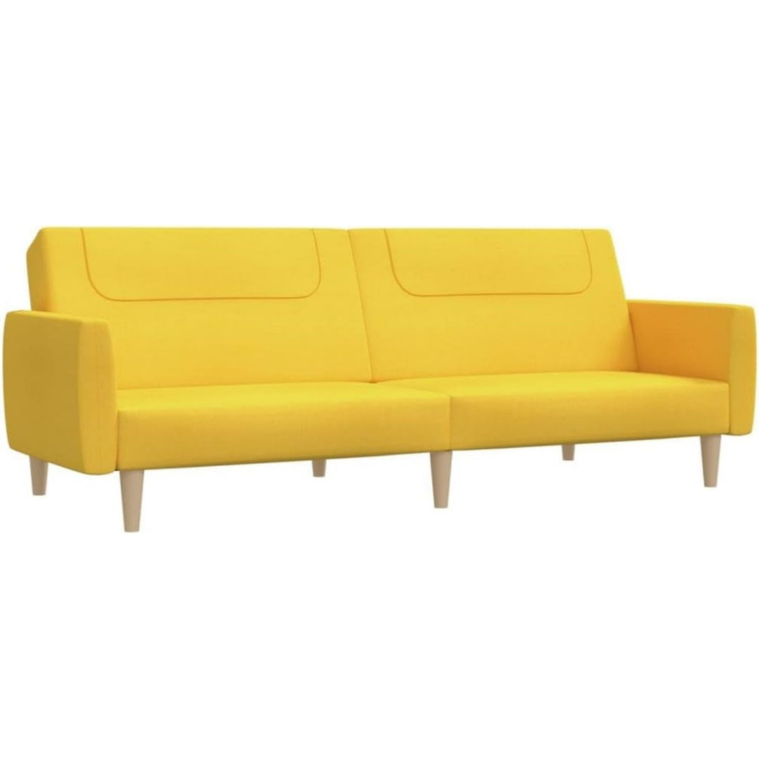 Sofa mit Holzoptik