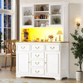 Sideboard mit 6 Schubladen und LED Beleuchtung