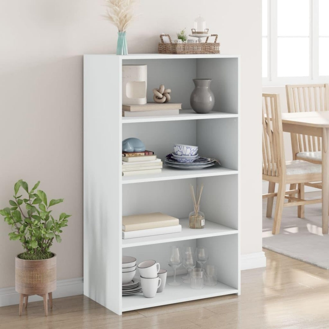 Hochschrank mit den Massen 70 x 41 x 124 cm in Weiss