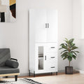 Vitrine mit den Massen 69.5 x 34 x 180 cm
