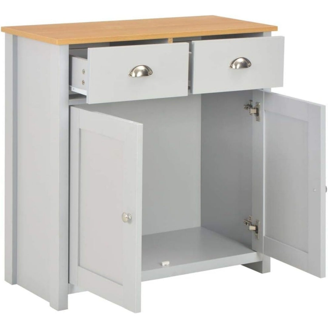 Sideboard mit Schubladen, beschichteten Flaechen und geschlossenem Stauraum