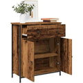 Sideboard aus Holzwerkstoff und Kunststoff in Braun