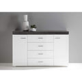 Sideboard mit beschichteten Flaechen und matten Oberflaechen